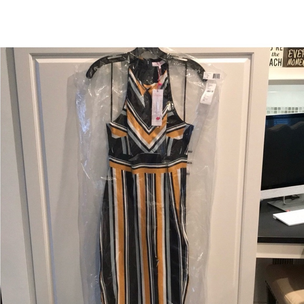 Parker Stripe Jumpsuit 🌻🌻  Spring/Summer 👍🏻 Size:2 - Picture 8 of 8